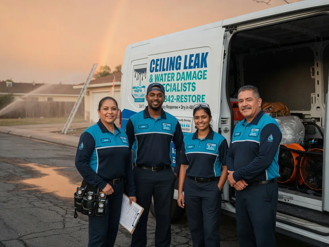 Ceiling Leak Cleanup company in Bob White, WV